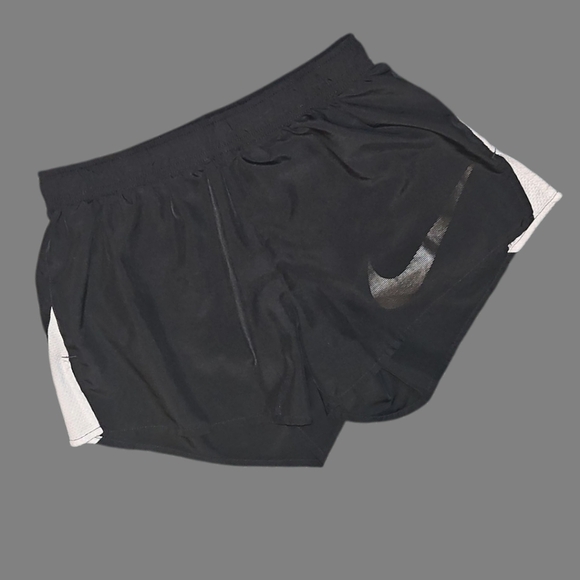 Nike Pants - Nike Women's Black Running Shorts With Brief Small